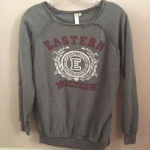 Gray sweater, very comfortable